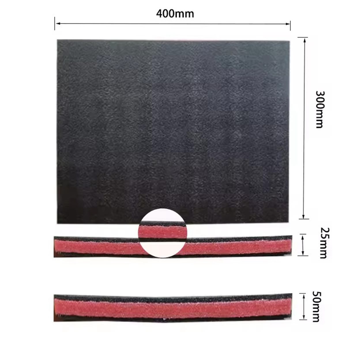 Polyurethane Foam Sheet - رغوة صندوق الأدوات A24I، ألواح رغوة