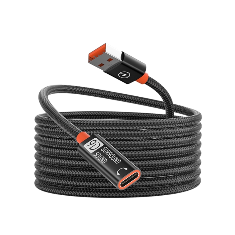 Coiled Usb Cable - USB A ذكر إلى نوع C