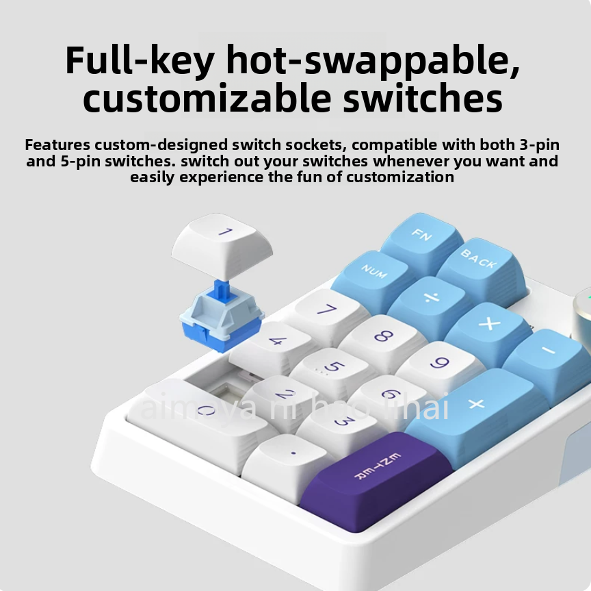 Gaming Keyboard Bluetooth - لوحة مفاتيح ميكانيكية لاسلكية Kzzi K20