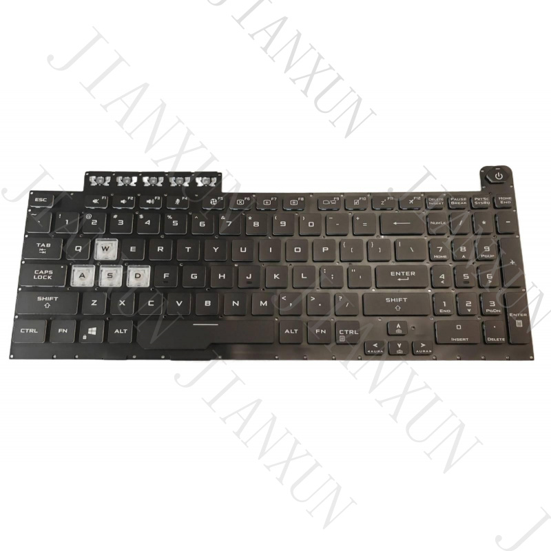 Gaming Keyboard Asus - لوحة مفاتيح بإضاءة خلفية لجهاز ASUS