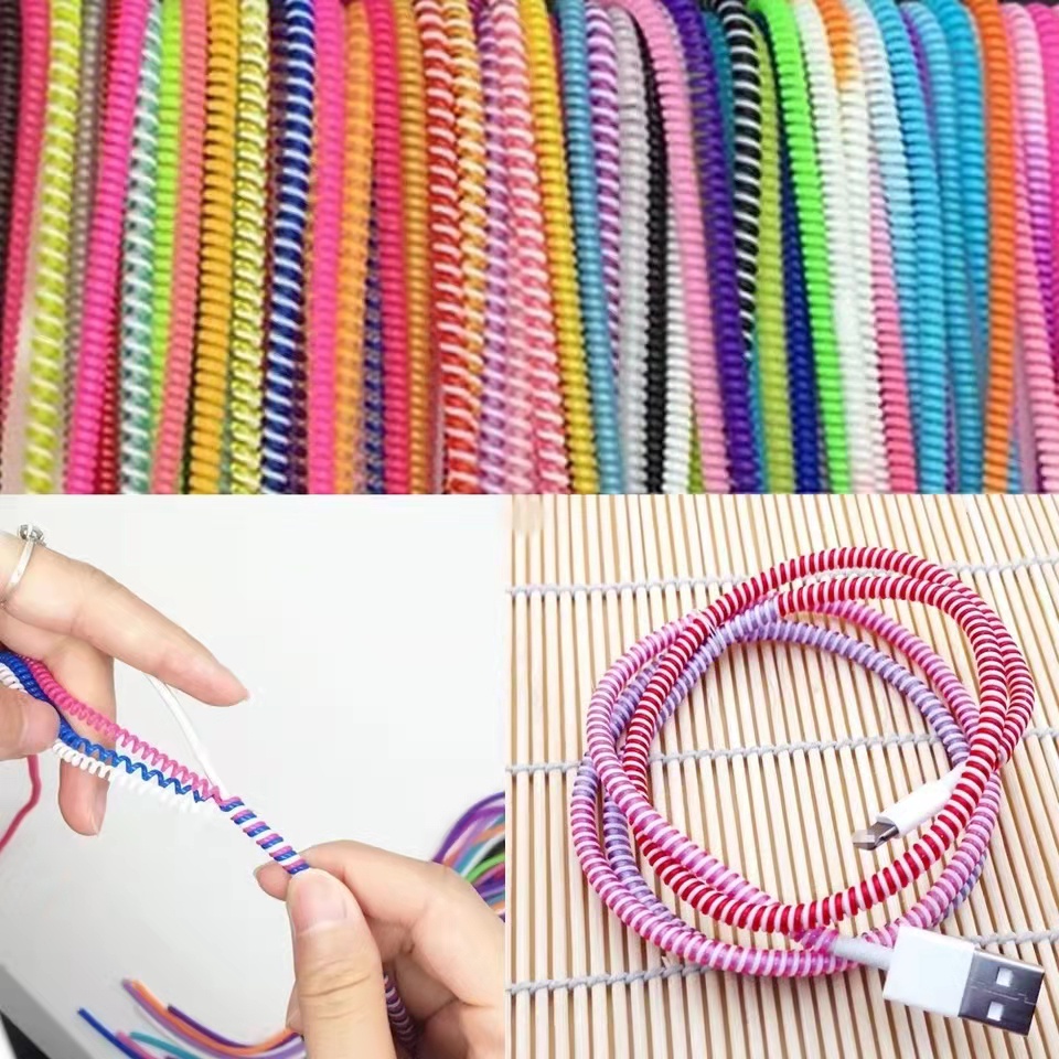 Coiled Usb Cable - واقي كابل شحن USB حلزوني من