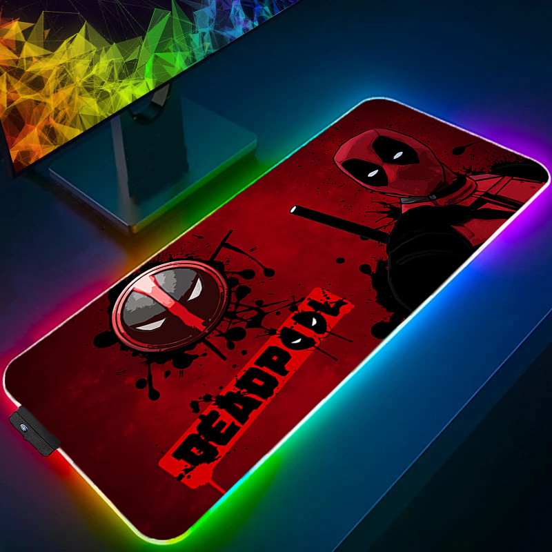 Gaming Keyboard Noise - لوحة ماوس LED للألعاب بإضاءة خلفية