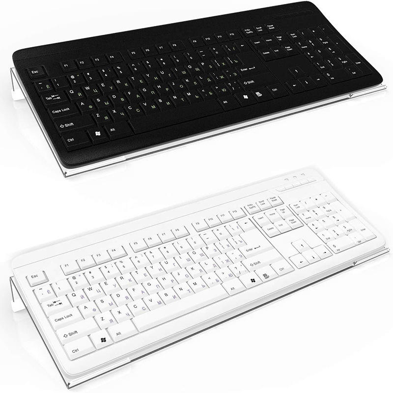 Gaming Keyboard Ergonomics - حامل لوحة مفاتيح أكريليك شفاف مريح