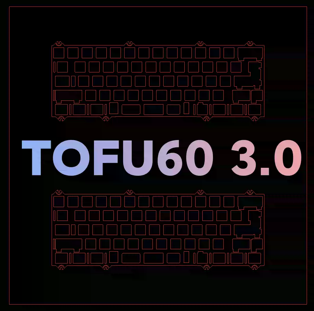 Mechanical Switch Tester - لوحة مفاتيح مخصصة من KBDFANS TOFU60