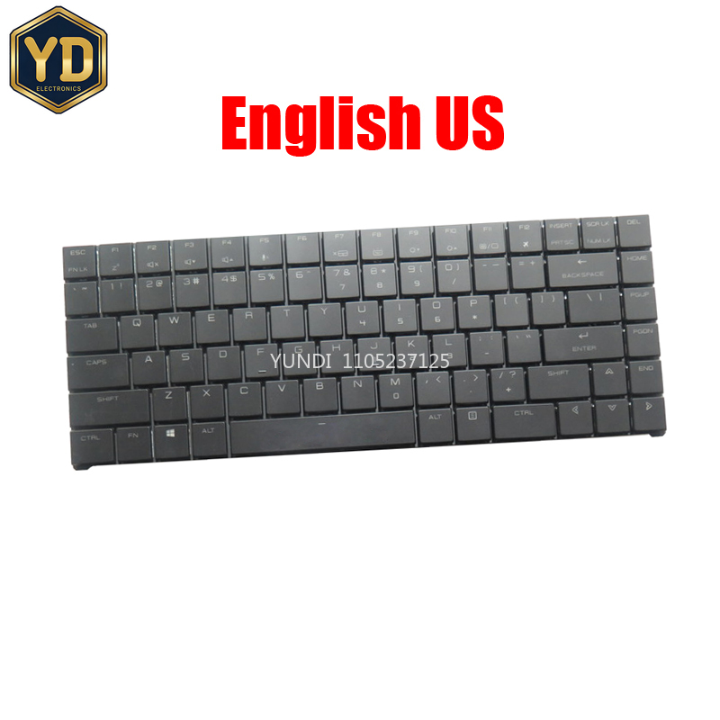 Keyboard Gaming Black - لوحة مفاتيح الكمبيوتر المحمول YD لـ