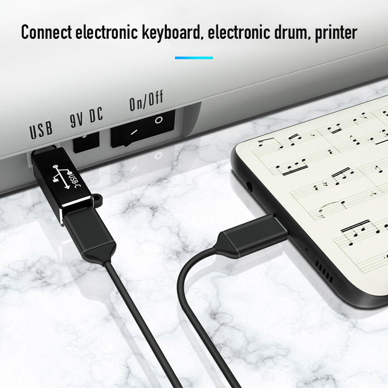 نوع C USB أنثى إلى USB-B ذكر م - مراجعة Gaming Keyboard Type C وسعره