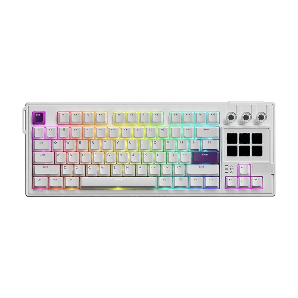 تحديث. لوحة مفاتيح ميكانيكية م - مراجعة Gaming Keyboard Ergonomics وسعره