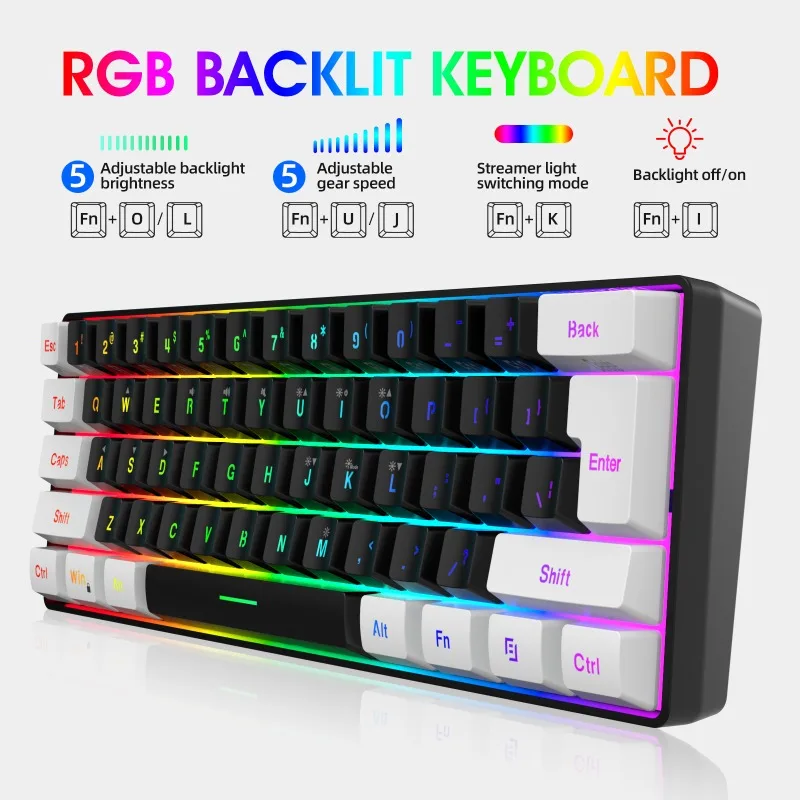 طقم لوحة مفاتيح وماوس للألعاب  - مراجعة Gaming Keyboard Ergonomics وسعره