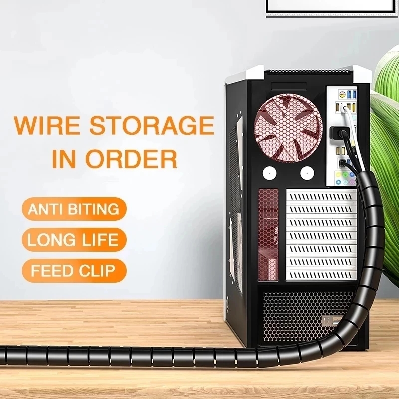 1/2 متر مرنة دوامة منظم الكابل - مراجعة Coiled Usb Cable وسعره