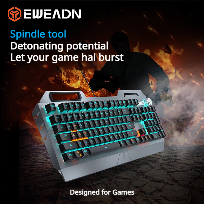 لوحة مفاتيح ميكانيكية EWEADN T - مراجعة Keyboard Gaming Mac وسعره