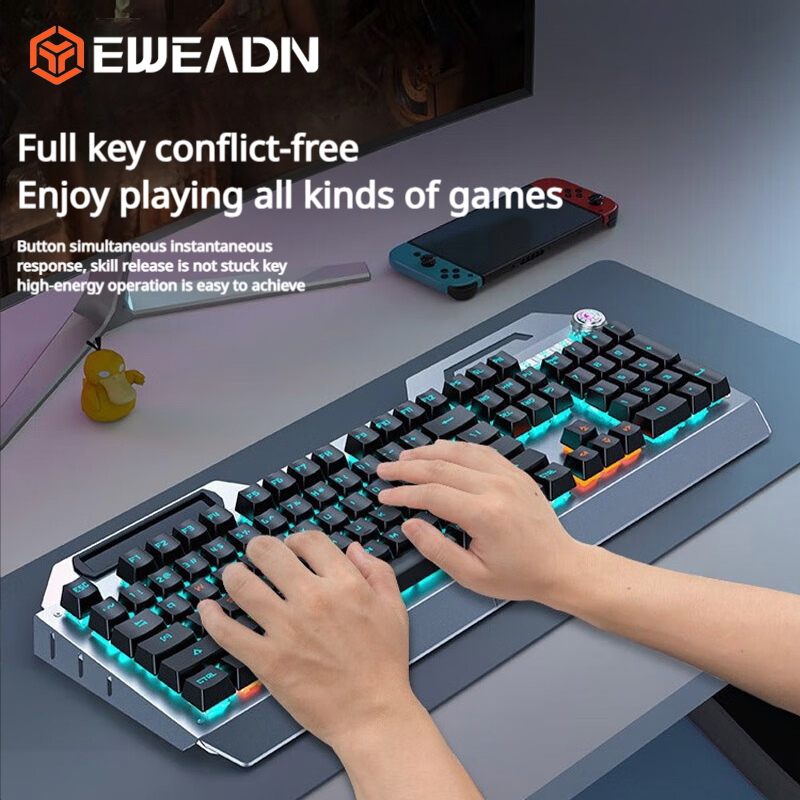 لوحة مفاتيح ميكانيكية EWEADN T - مراجعة Keyboard Gaming Mac وسعره