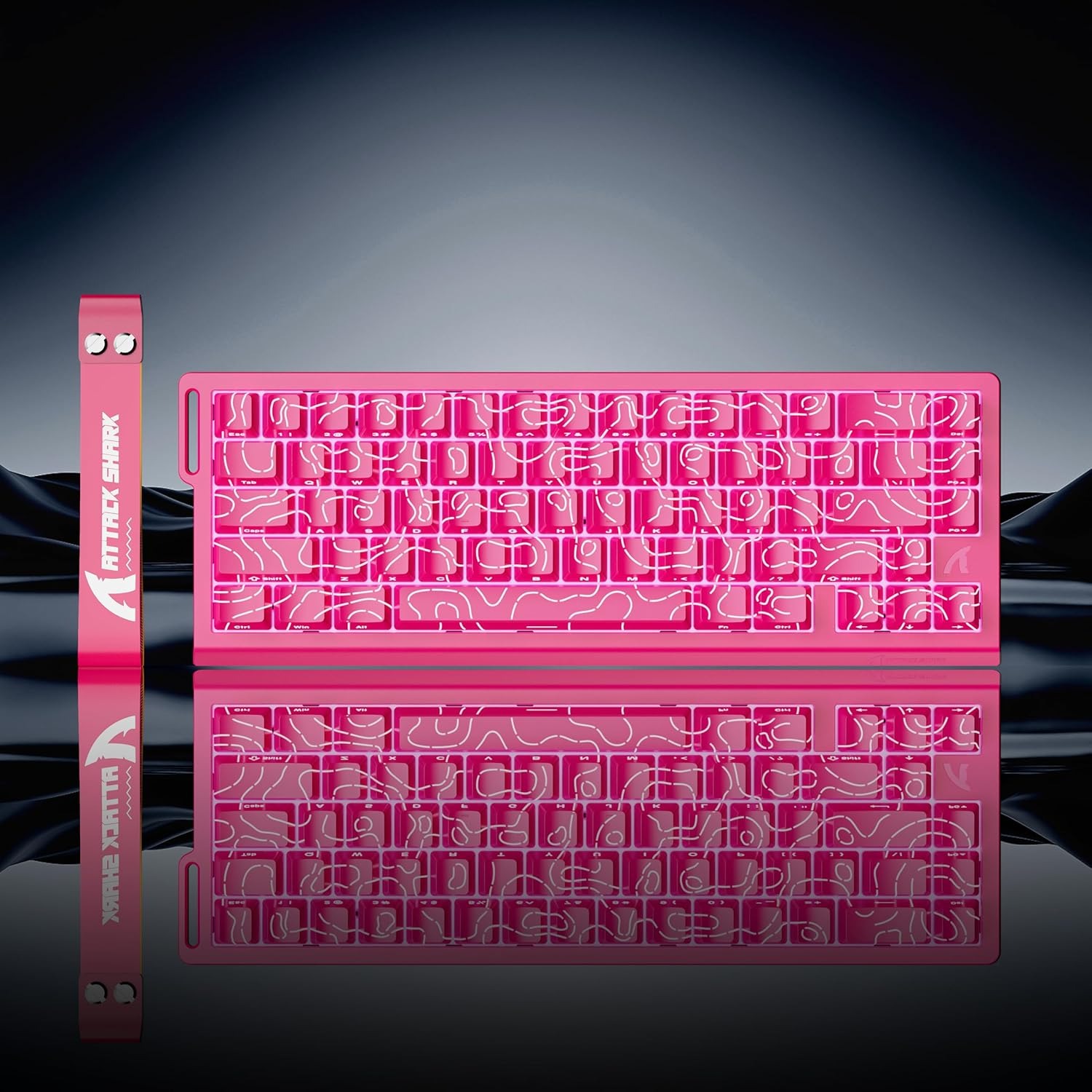 لوحة مفاتيح ATTACK SHARK X68 H - مراجعة Keyboard Gaming Mac وسعره