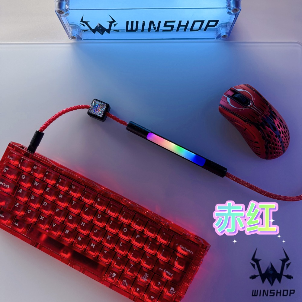 كابلات WINSHOP 1.5M للألعاب ال - مراجعة Gaming Keyboard Type C وسعره