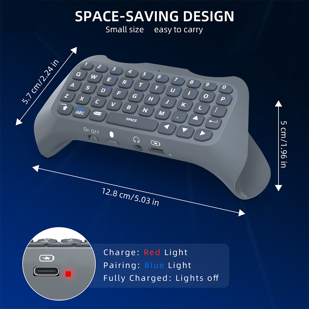 لوحة مفاتيح لاسلكية لجهاز بلاي - مراجعة Gaming Keyboard Bluetooth وسعره
