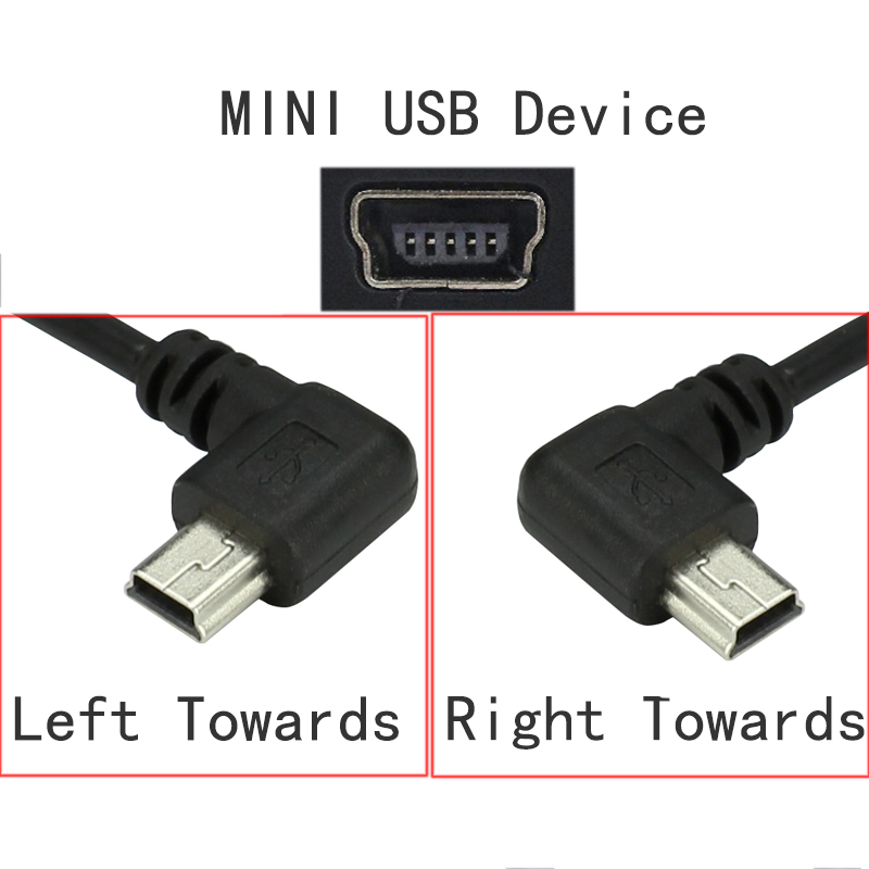 USB صغير 5Pin 90 درجة اليسار أ - مراجعة Coiled Usb Cable وسعره