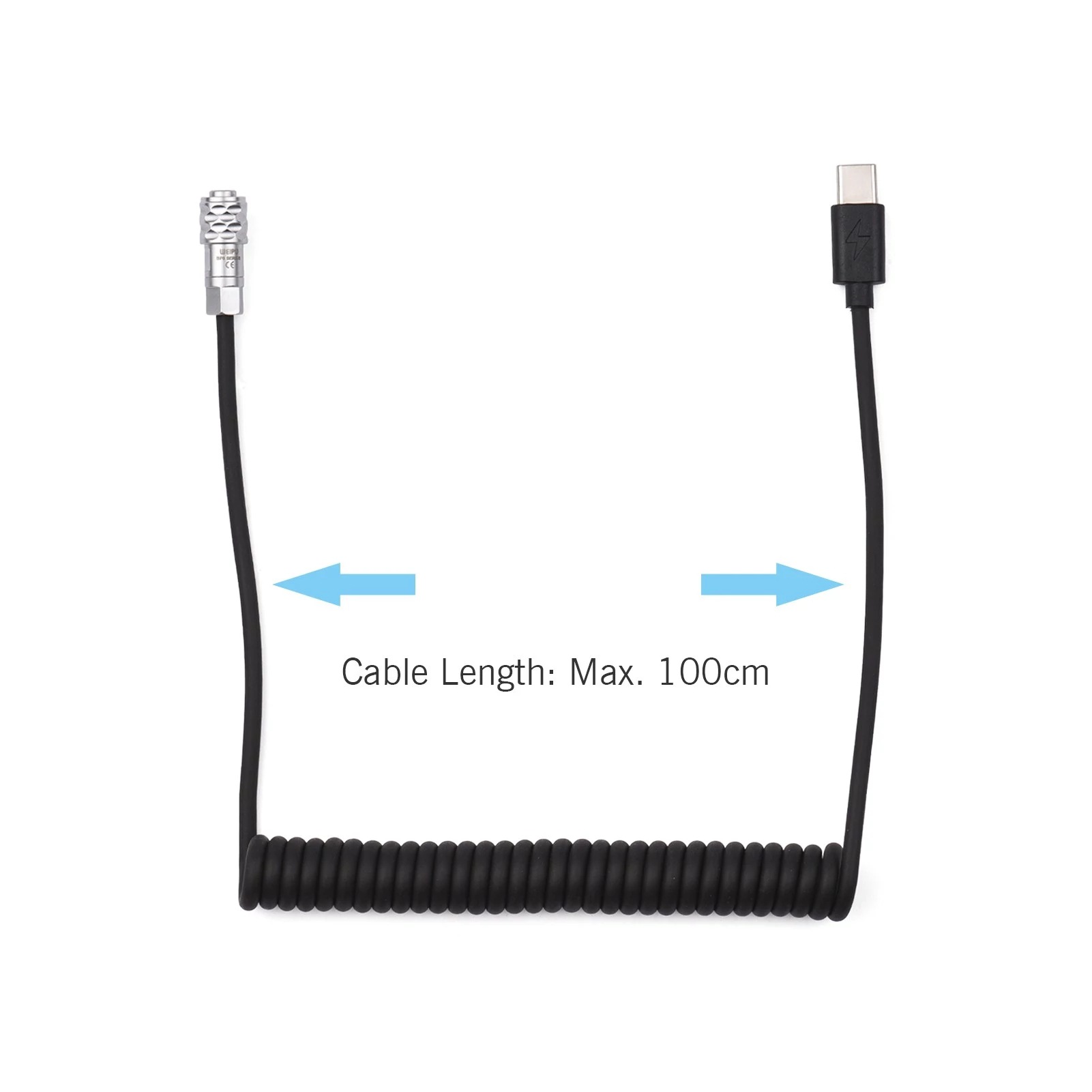 جديد PD 12 فولت 3A USB نوع C إ - مراجعة Coiled Usb Cable وسعره