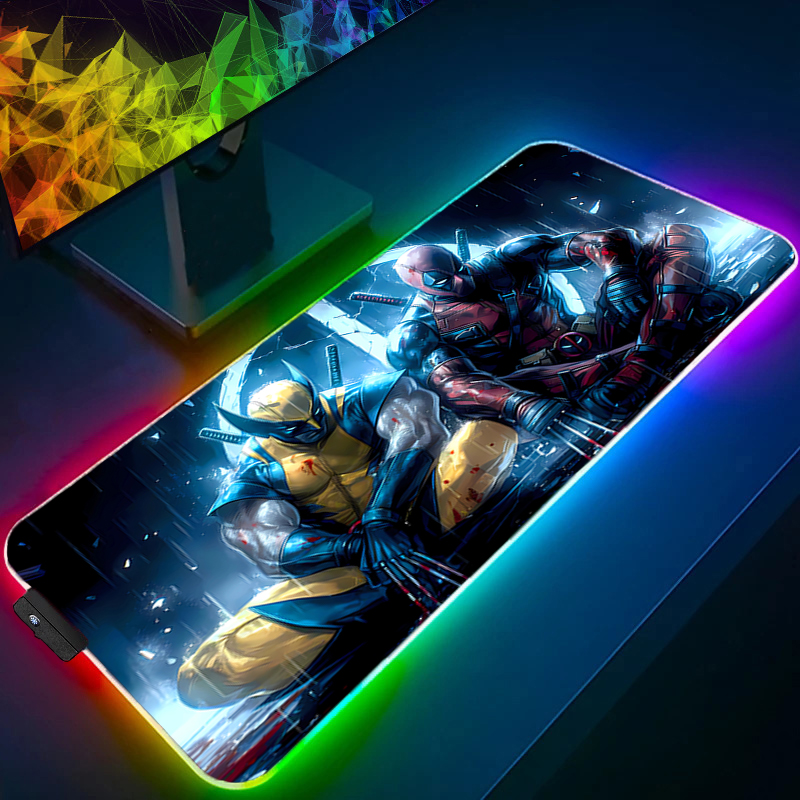 لوحة ماوس LED للألعاب بإضاءة خ - مراجعة Gaming Keyboard Noise وسعره
