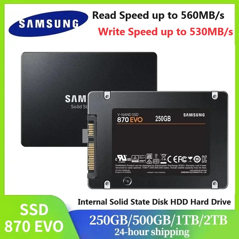 قرص صلب داخلي من سامسونج SSD 8 - مراجعة Samsung Ssd Evo 870 وسعره