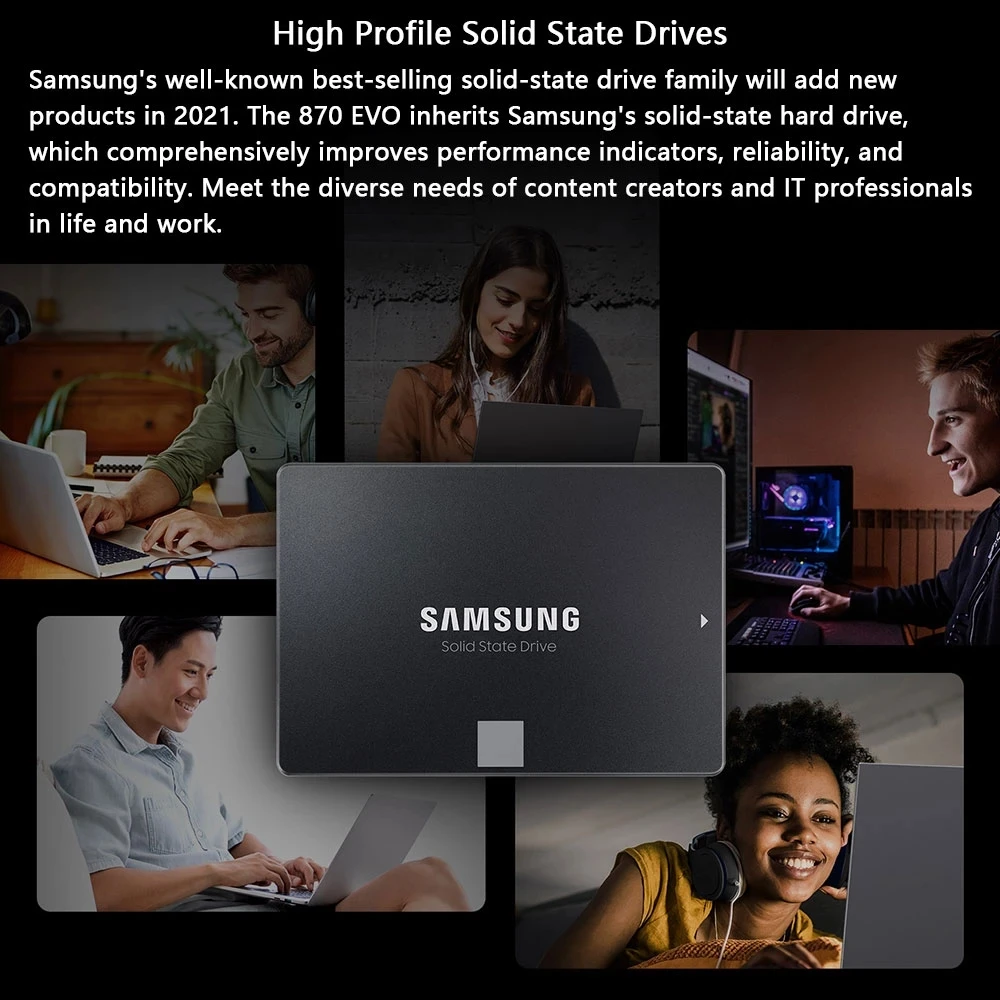 قرص صلب داخلي من سامسونج SSD 8 - مراجعة Samsung Ssd Evo 870 وسعره