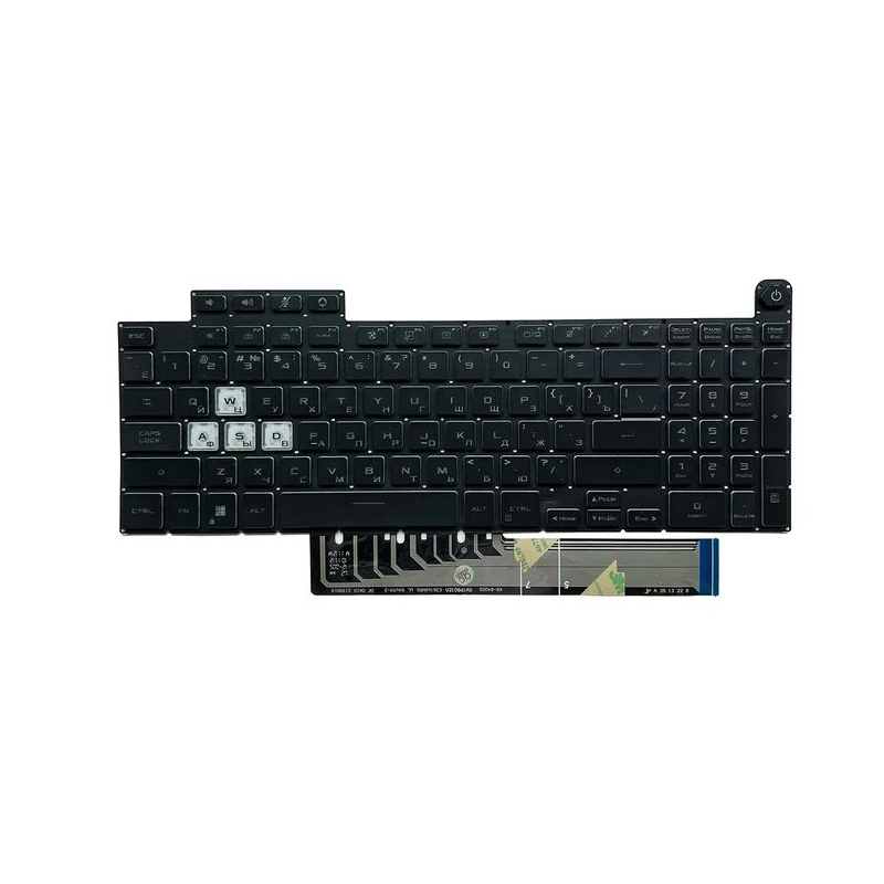 لوحة مفاتيح الكمبيوتر المحمول  - مراجعة Gaming Keyboard Asus وسعره