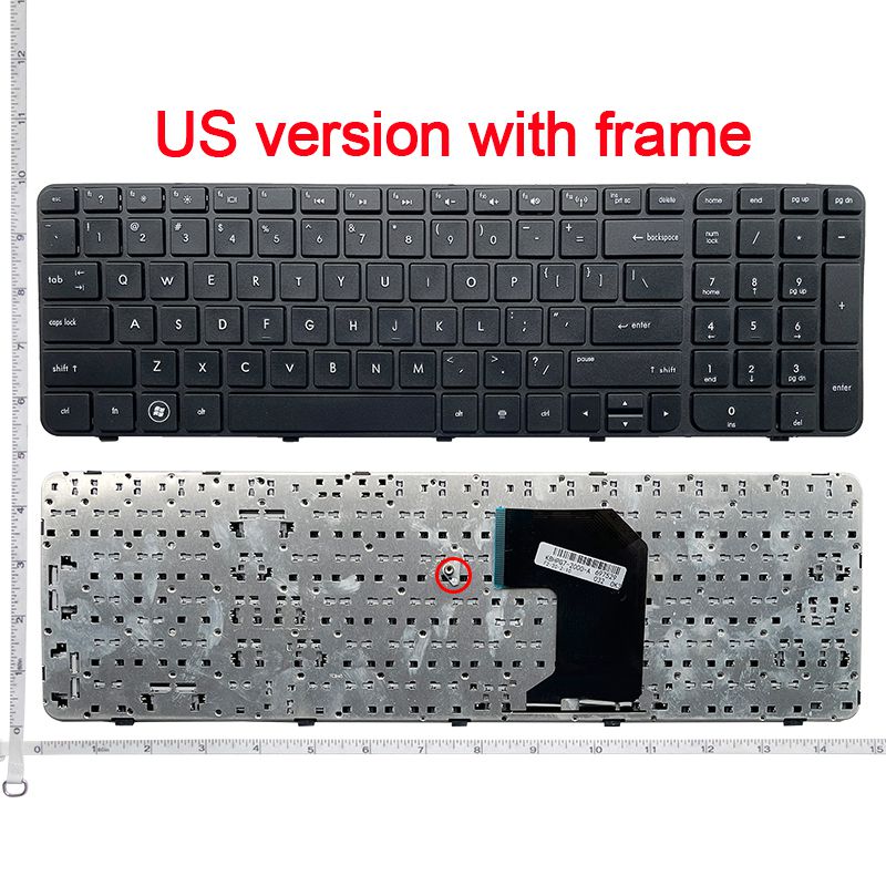 SP/FR/US/RU جديد لوحة مفاتيح ا - مراجعة Gaming Keyboard Hp وسعره