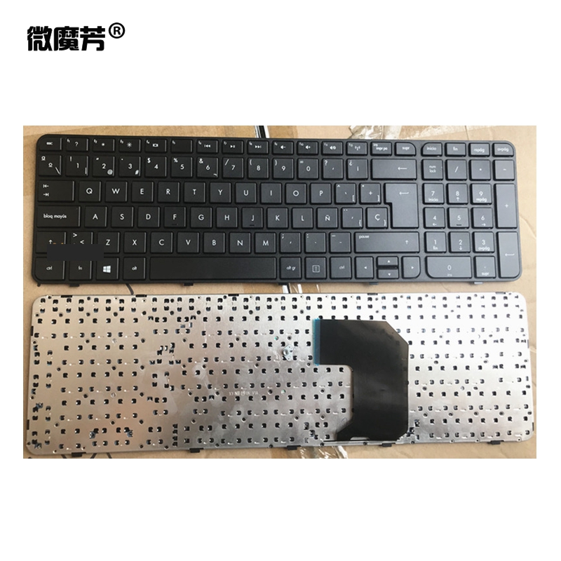 SP/FR/US/RU جديد لوحة مفاتيح ا - مراجعة Gaming Keyboard Hp وسعره