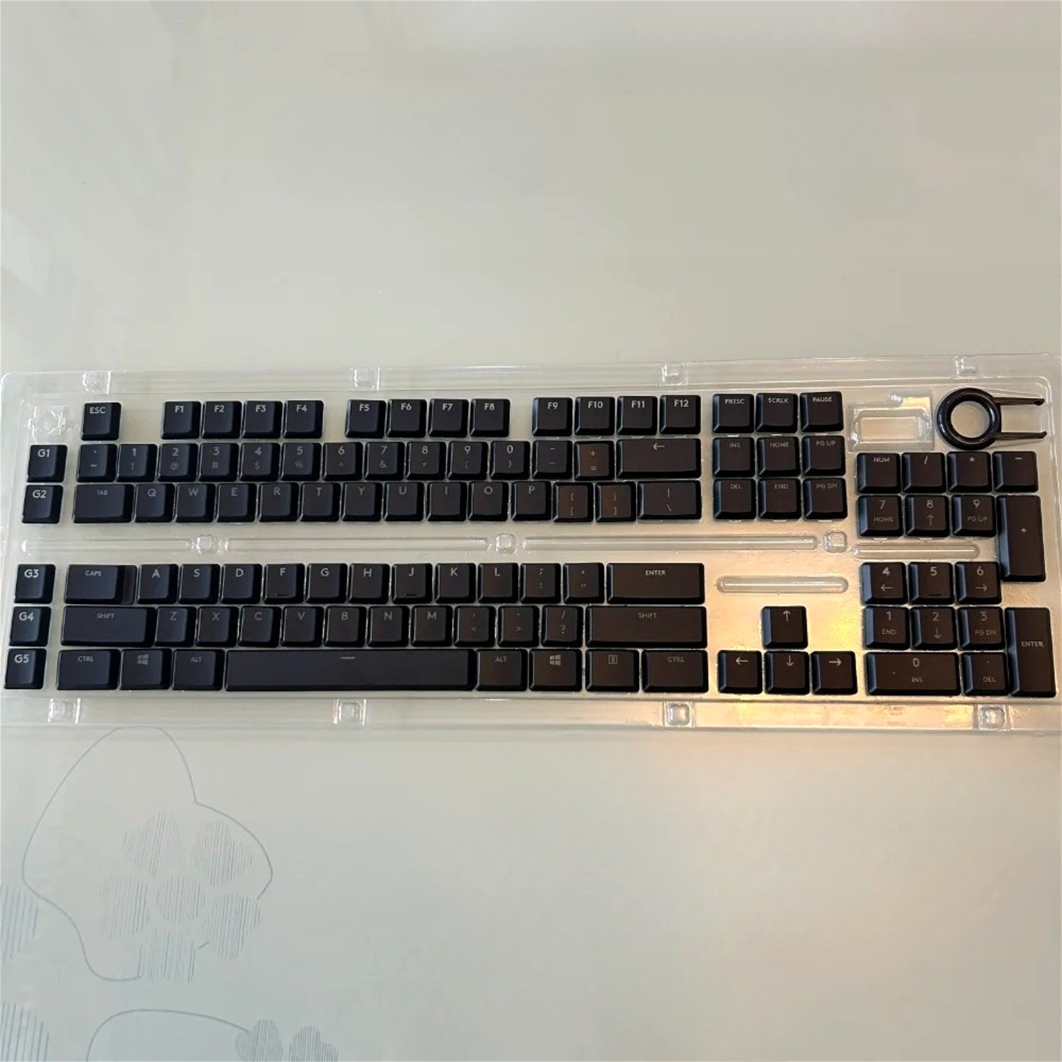 أغطية مفاتيح شفافة منخفضة المح - مراجعة Gaming Keyboard Tkl وسعره