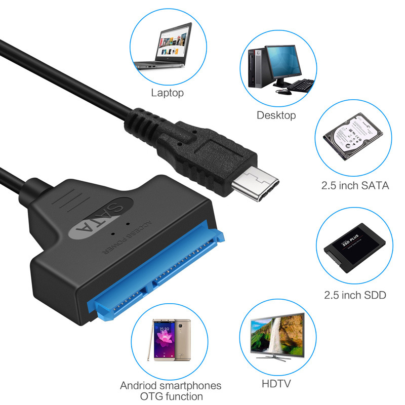 كابل محول USB 3.1 من النوع C إ - مراجعة Samsung Ssd Evo 870 وسعره