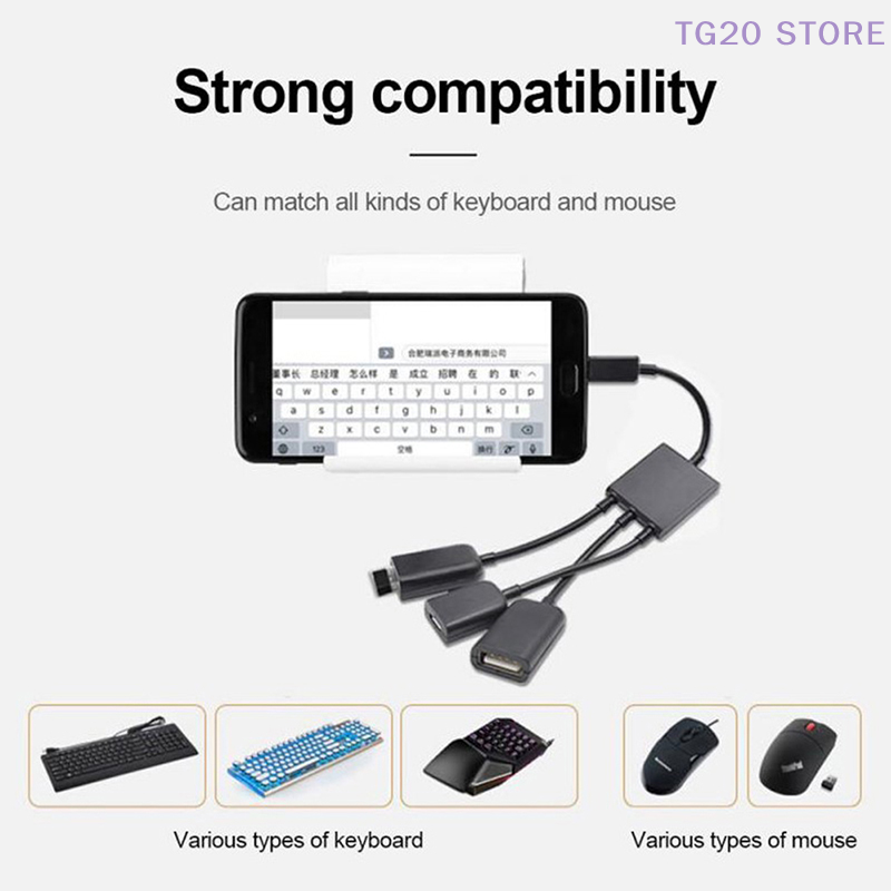 منفذ USB صغير إلى منفذ 2 OTG م - مراجعة Gaming Keyboard Type C وسعره