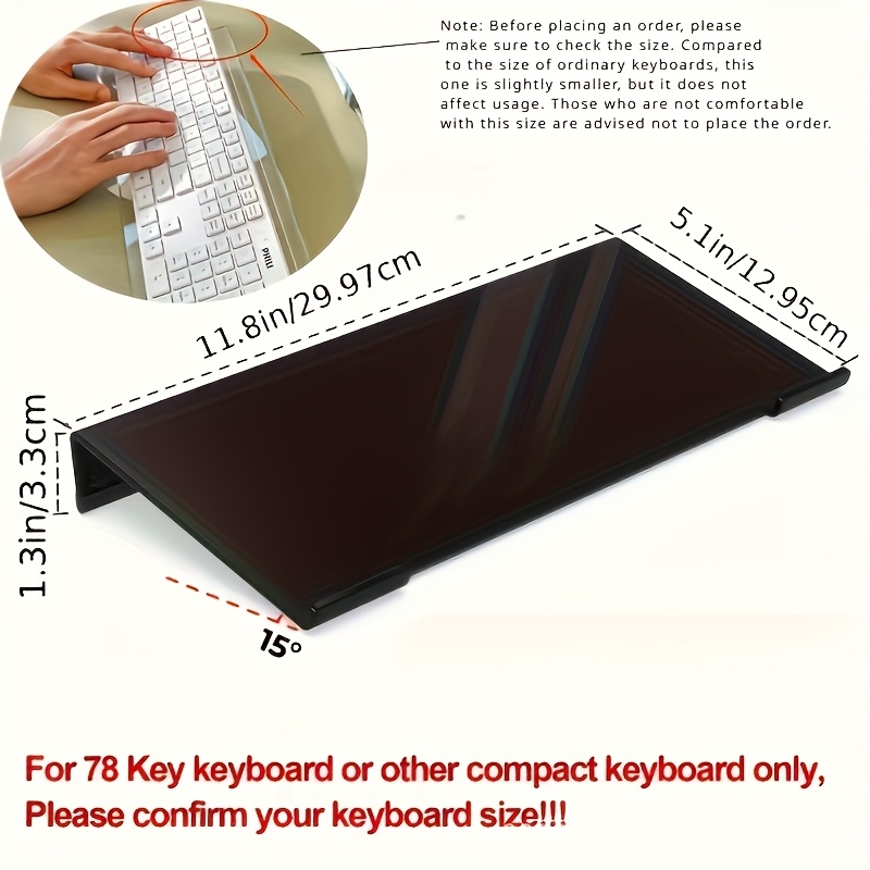 حامل لوحة مفاتيح أكريليك، منظم - مراجعة Gaming Keyboard Ergonomics وسعره