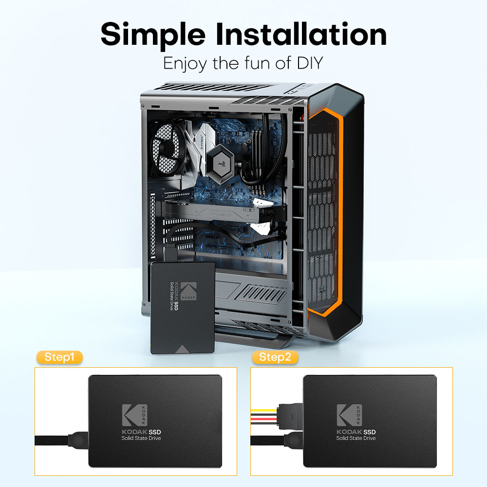 كوداك SSD Sata 2.5 بوصة القرص  - مراجعة Samsung Ssd Evo 870 وسعره