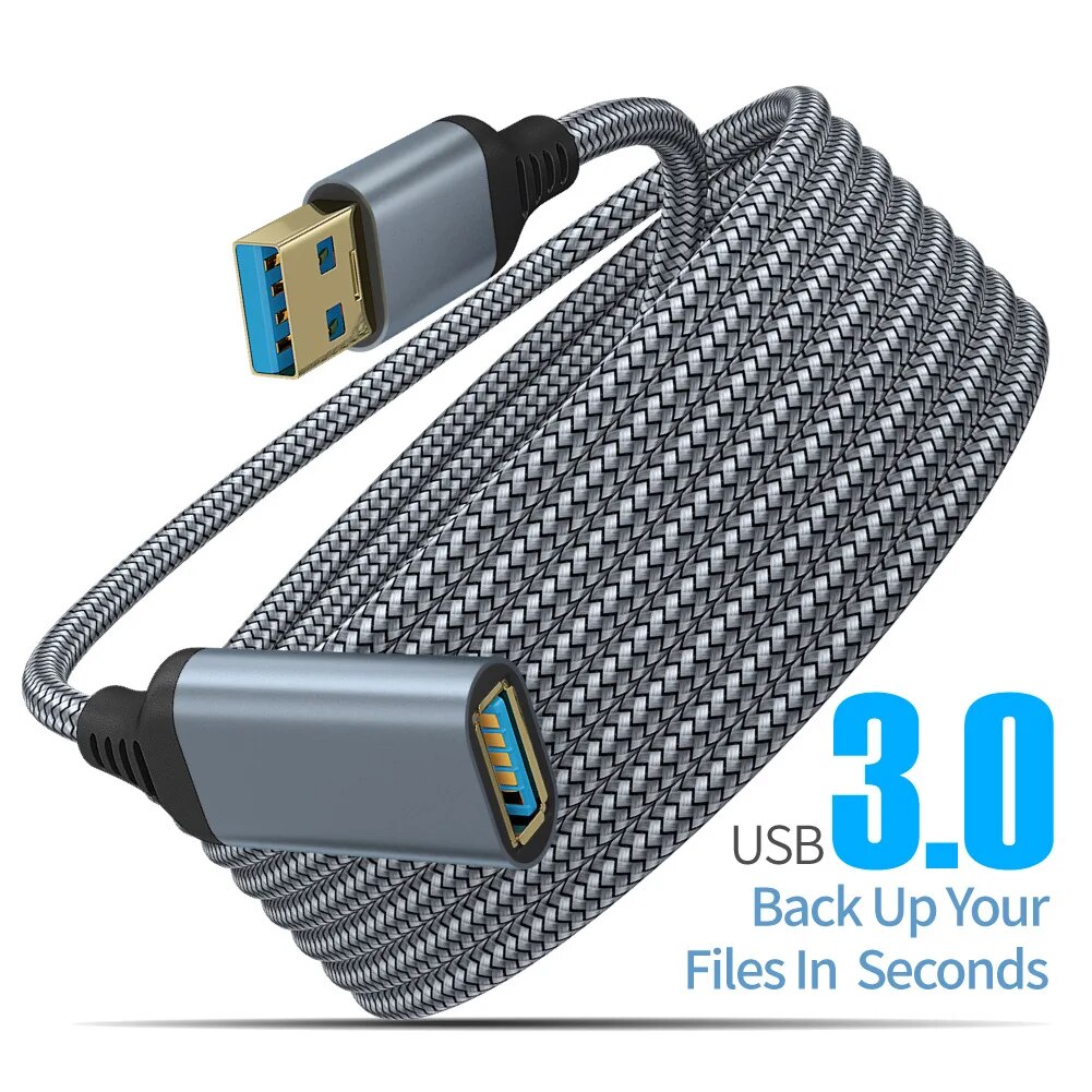 كابل تمديد USB 3.0 مجدول من ال - مراجعة Coiled Usb Cable وسعره