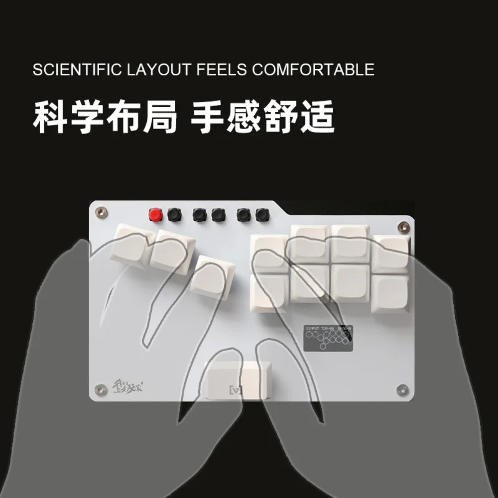 HitBox لوحة مفاتيح صغيرة محمول - مراجعة Gaming Keyboard Ergonomics وسعره