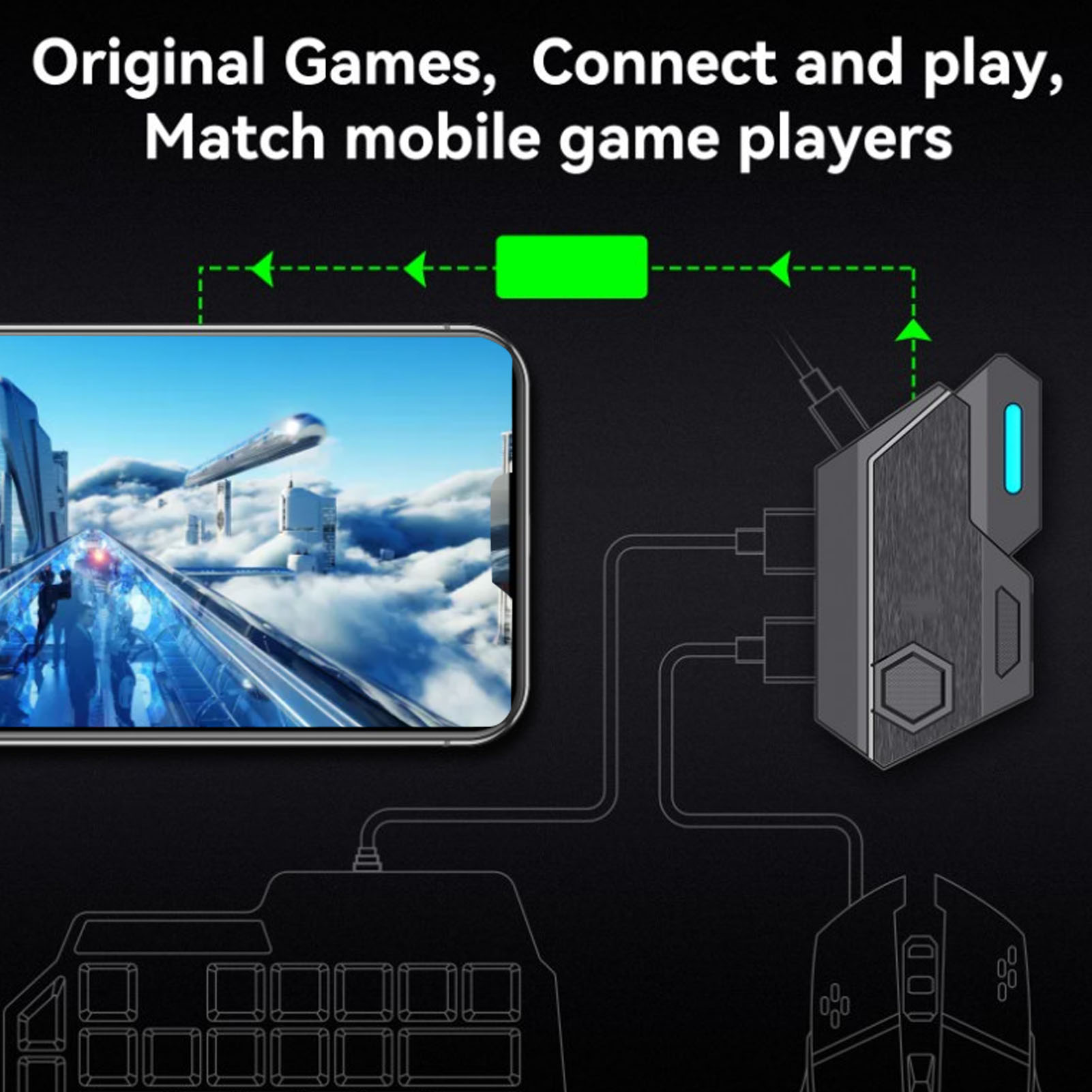 مجموعة ألعاب الهاتف المحمول كو - مراجعة Gaming Keyboard Bluetooth وسعره