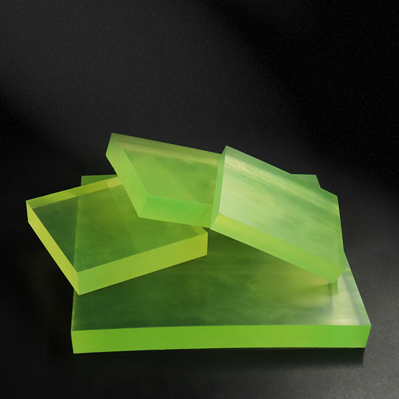 لوح بولي يوريثان شفاف أصفر-أخض - مراجعة Polyurethane Foam Sheet وسعره