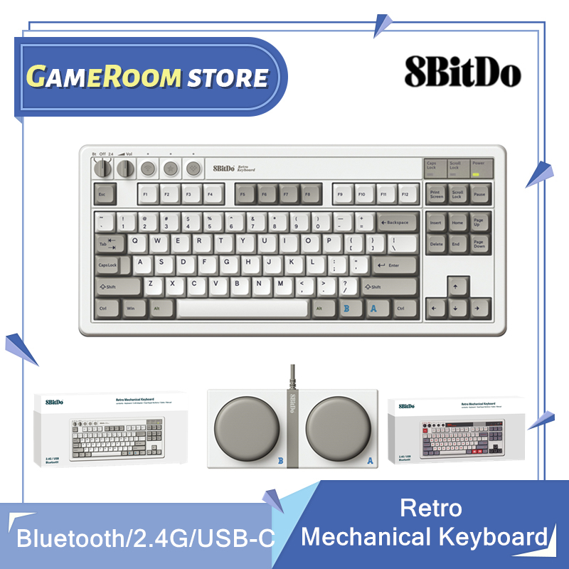 لوحة مفاتيح ميكانيكية 8Bitdo R - مراجعة Gaming Keyboard Bluetooth وسعره