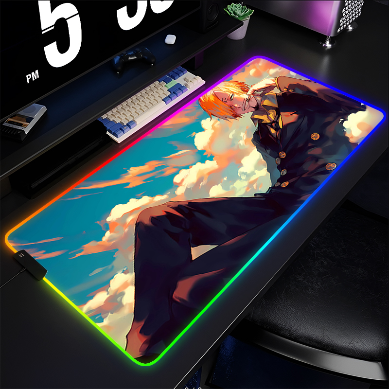لوحة ماوس RGB بتصميم أنمي من و - مراجعة Gaming Keyboard No Rgb وسعره