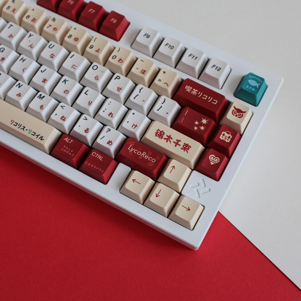 أغطية مفاتيح PBT من Lycoris Re - مراجعة Gaming Keyboard Bluetooth وسعره
