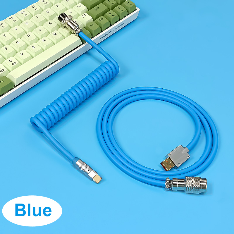 1.8 متر PU 6.0 لوحة المفاتيح ا - مراجعة Gaming Keyboard Type C وسعره